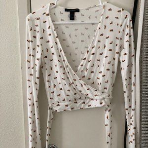 Long Sleeve wrap shirt